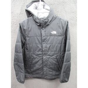 The North Face Light Insulated Boys Large 14/16 Black Quilted Jacket